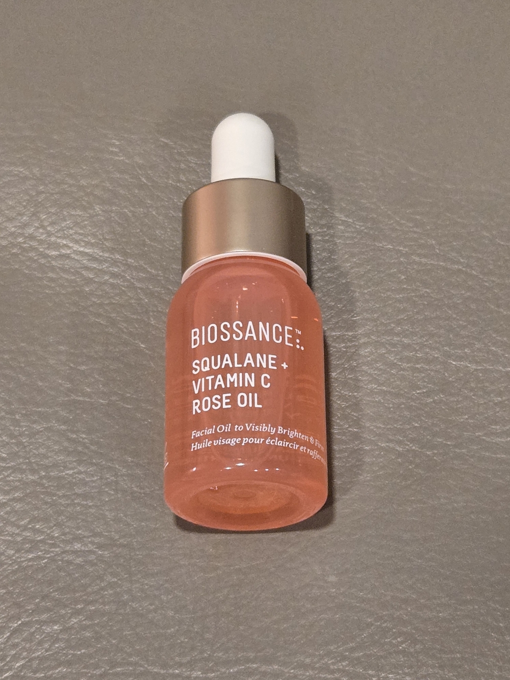 Biossance Squalane + Vitamin C Rose Oil - Pink Facial Brightening Oil NEW